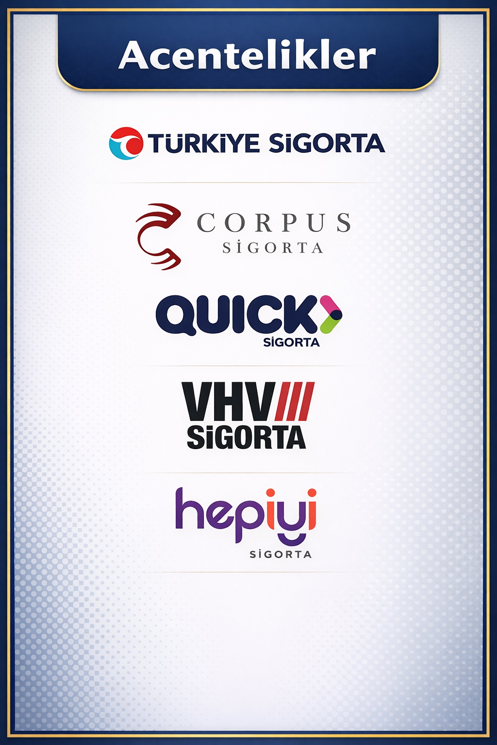 Yalın Sigorta teklif ekranı
